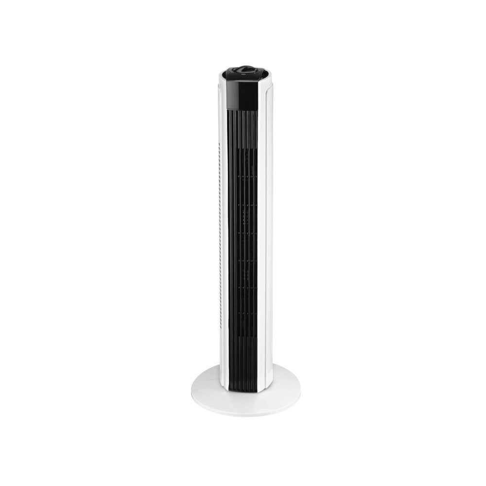 Tower Fan 82cm, 50W black-white цена и информация | Ventilaatorid | hansapost.ee