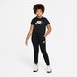 Nike laste T-särk NSW TEE CROP FUTURA, must цена и информация | Särgid tüdrukutele | hansapost.ee