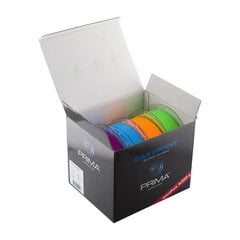 3D plastik PrimaCreator EasyPrint PLA Value Pack Neon, 1.75mm, 4x500g hind ja info | Printeritarvikud | hansapost.ee