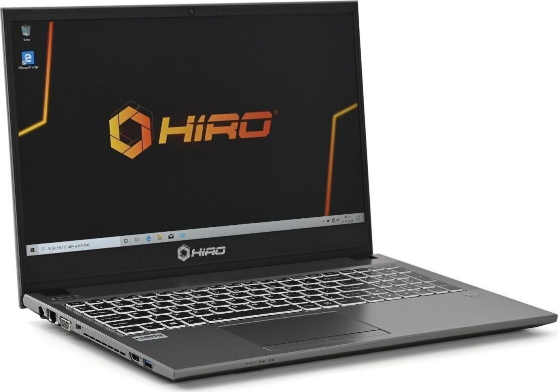 Hiro Laptop HIRO BX151 15,6" - i3-1115G4, 8GB RAM, 512GB SSD M.2, W11 цена и информация | Sülearvutid | hansapost.ee