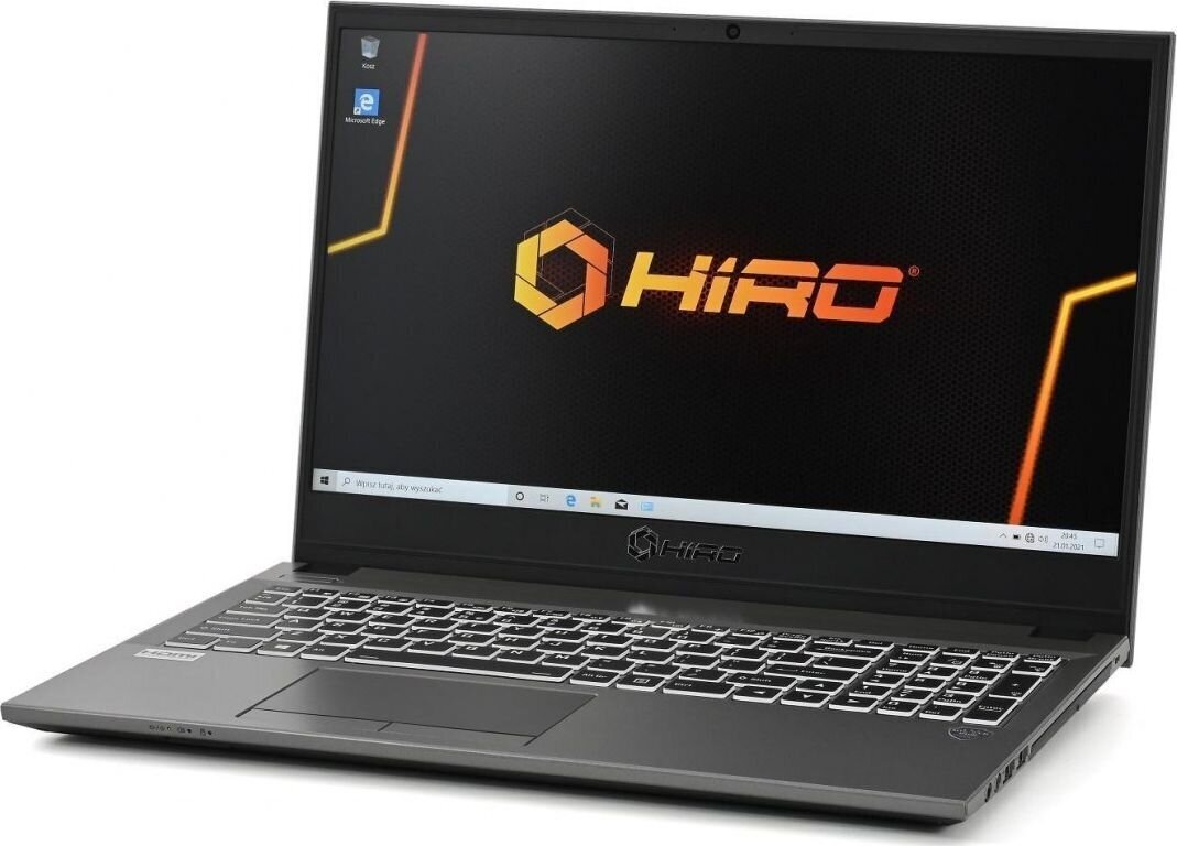 Hiro Laptop HIRO BX151 15,6" - i3-1115G4, 8GB RAM, 512GB SSD M.2, W11 hind ja info | Sülearvutid | hansapost.ee