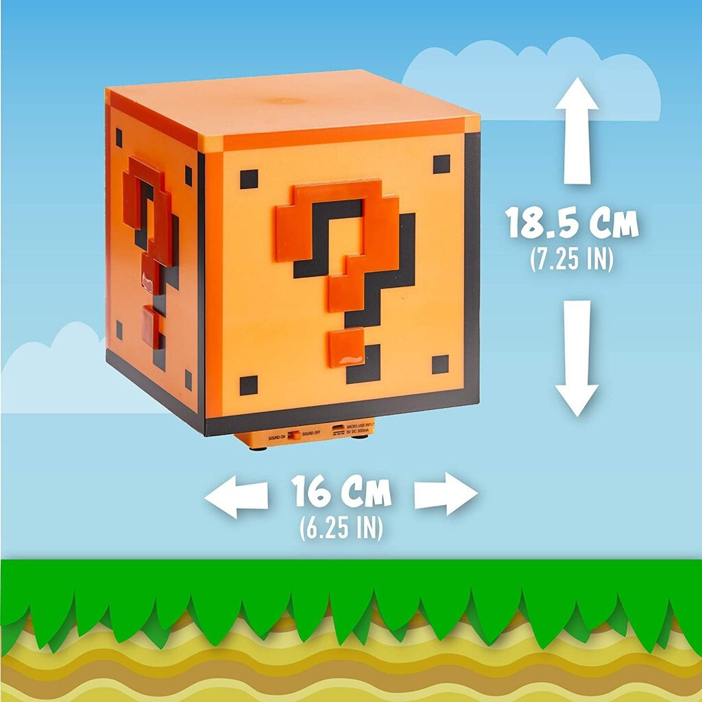 Paladone Super Mario Bros Question Block hind ja info | Fännitooted mänguritele | hansapost.ee