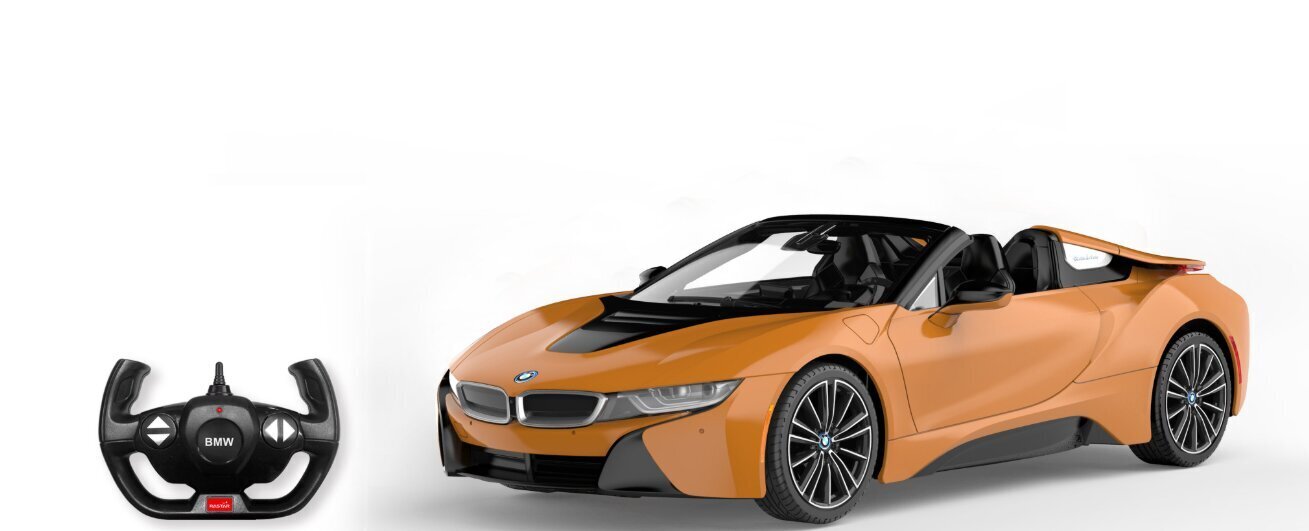 Puldiga juhitav mudelauto Rastar 1:12 BMW i8 Roadster, 95500 цена и информация | Mänguasjad poistele | hansapost.ee