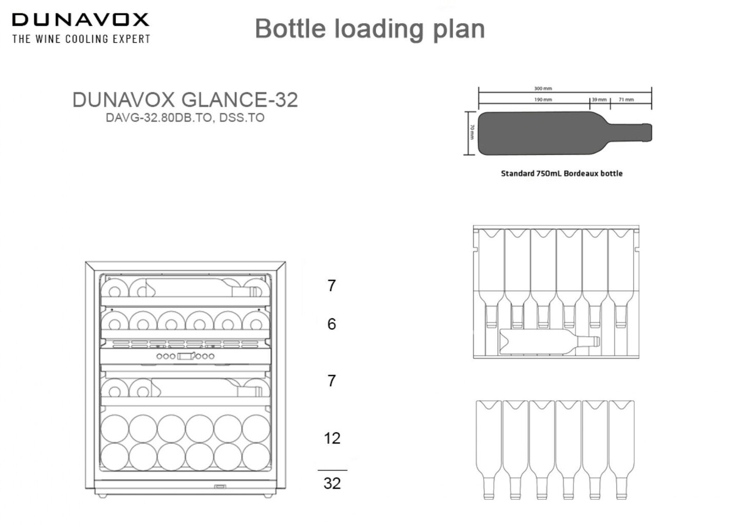 Dunavox DAVG-32.80DB.TO цена и информация | Veinikülmkapid | hansapost.ee