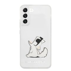 Karl Lagerfeld PC/TPU Choupette Eat чехол для Samsung Galaxy S22+ прозрачный цена и информация | Чехлы для телефонов | hansapost.ee