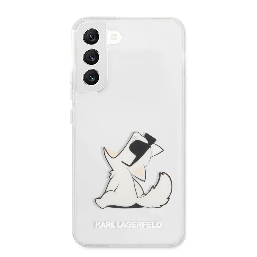 Karl Lagerfeld PC/TPU Choupette Eat чехол для Samsung Galaxy S22+  прозрачный цена | hansapost.ee