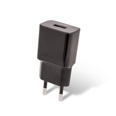 Зарядное устройство Maxlife MXTC-01 1x USB 2.1A, черное цена и информация | Зарядные устройства для телефонов | hansapost.ee