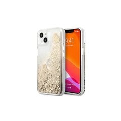 Guess case for iPhone 13 Mini 5,4'' GUHCP13SGLHFLGO gold hard case Glitter Charms hind ja info | Telefonide kaitsekaaned ja -ümbrised | hansapost.ee