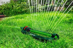 Vibreeriv sprinkler Verto 336 m² hind ja info | Niisutussüsteemid, kastmisvoolikud ja kastekannud | hansapost.ee