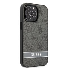 Guess PU 4G Stripe чехол для iPhone 13 Pro Max Grey цена и информация | Чехлы для телефонов | hansapost.ee