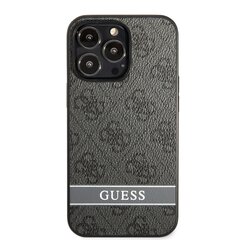 Guess PU 4G Stripe чехол для iPhone 13 Pro Max Grey цена и информация | Чехлы для телефонов | hansapost.ee