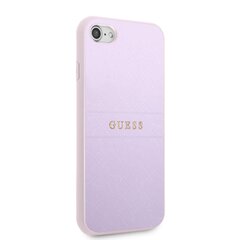 Guess PU Leather Saffiano чехол для iPhone 7/8/SE2020/SE2022 Purple цена и информация | Чехлы для телефонов | hansapost.ee