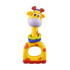 Погремушка Жираф, желтая цена и информация | Игрушки для малышей | hansapost.ee