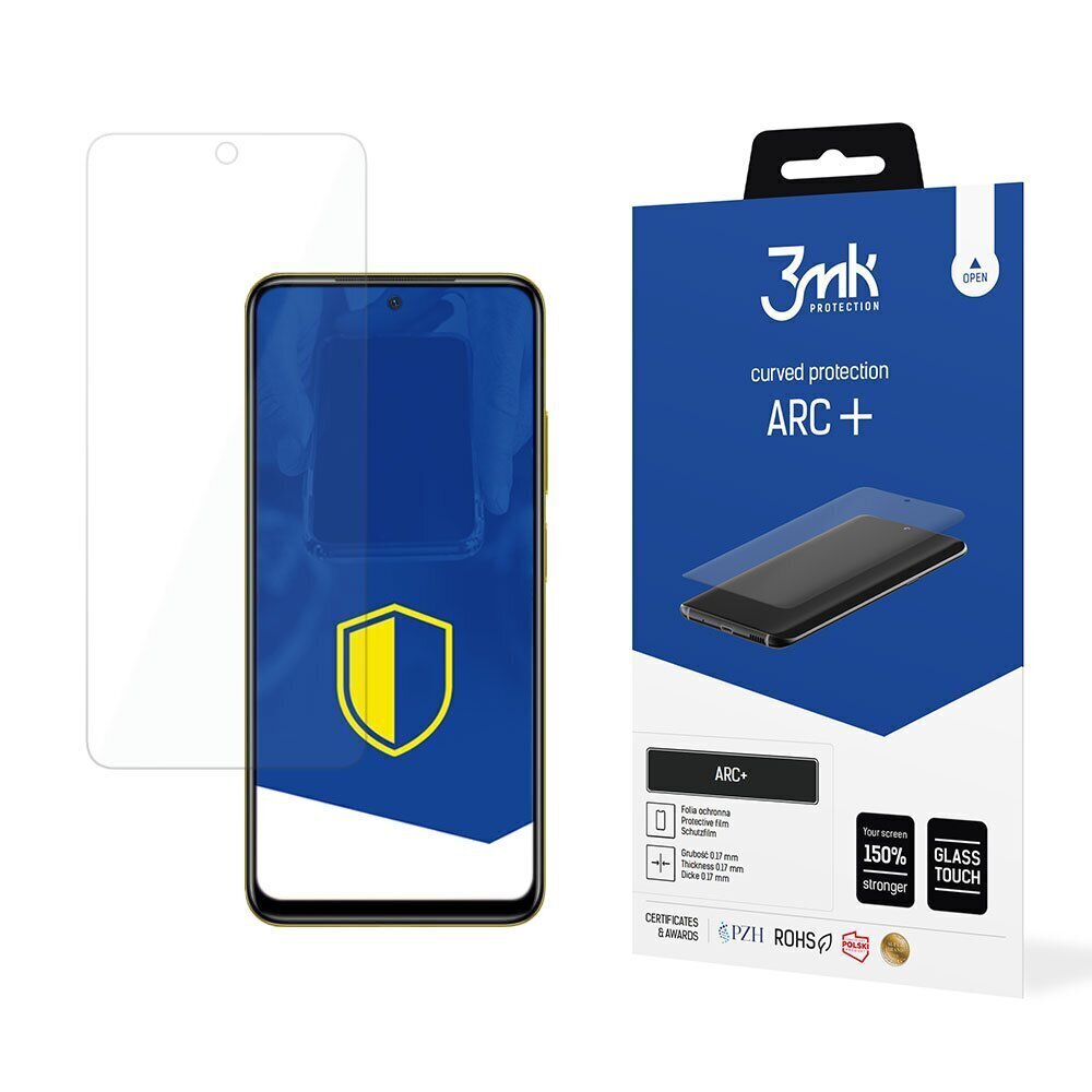 Xiaomi POCO X4 Pro 5G - 3mk ARC+ screen protector цена и информация | Ekraani kaitseklaasid ja kaitsekiled | hansapost.ee