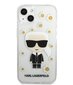 Karl Lagerfeld Ikonik Flower Case for iPhone 13 mini Transparent hind ja info | Telefonide kaitsekaaned ja -ümbrised | hansapost.ee