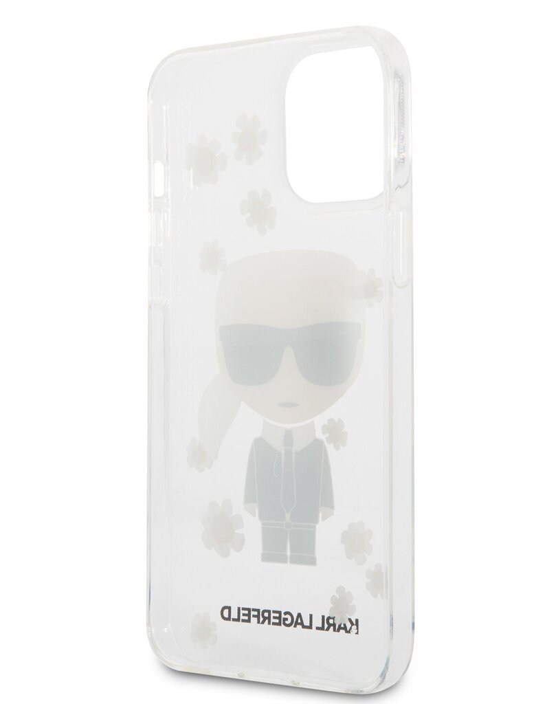 Karl Lagerfeld Ikonik Flower Case for iPhone 13 Pro Max Transparent hind ja info | Telefonide kaitsekaaned ja -ümbrised | hansapost.ee