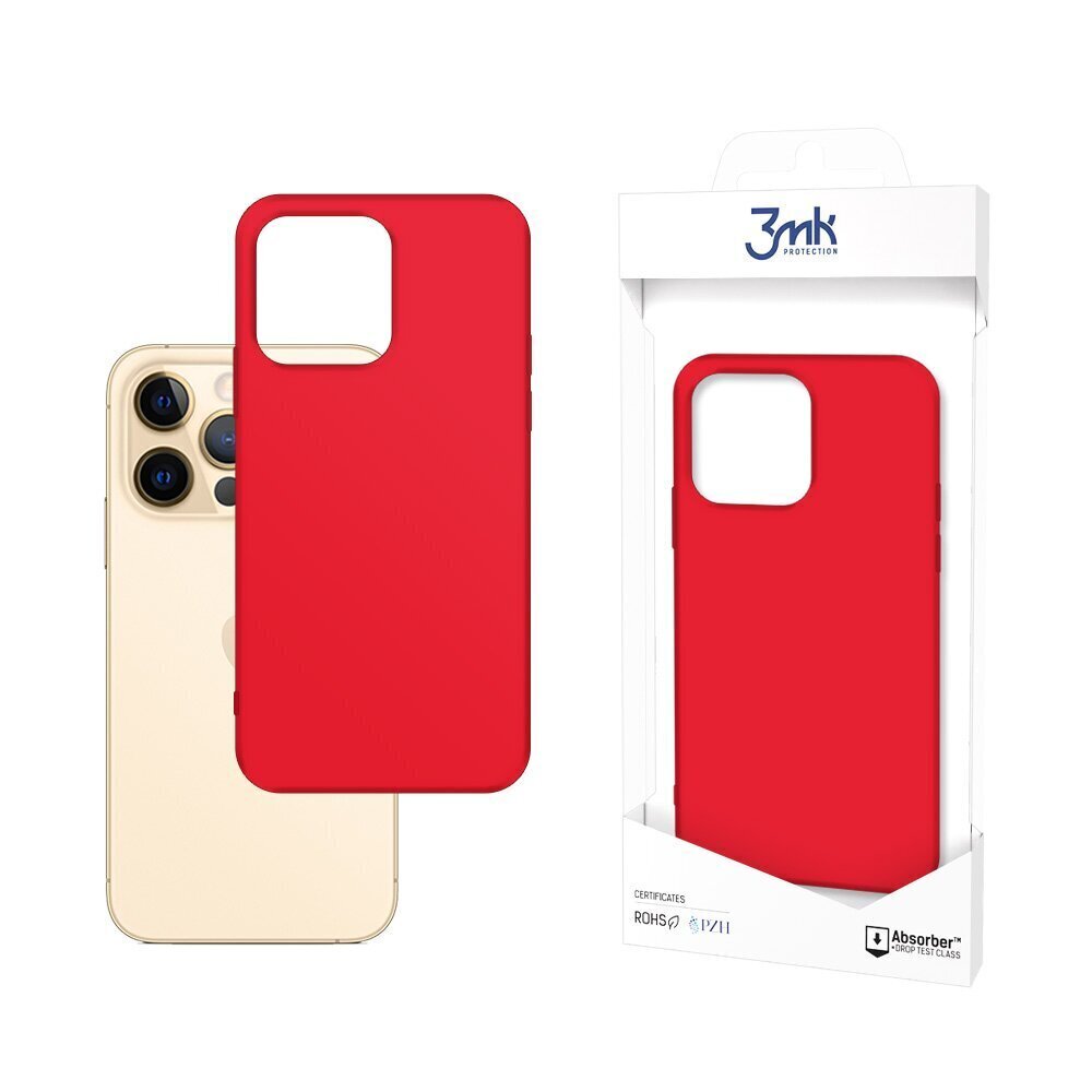 Apple iPhone 13 Pro Max - 3mk Matt Case strawberry цена и информация | Telefonide kaitsekaaned ja -ümbrised | hansapost.ee