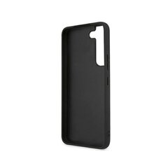 Karl Lagerfeld case for Samsung Galaxy S22 KLHCS22SOKPK hard case black Saffiano Iconic Patch hind ja info | Telefonide kaitsekaaned ja -ümbrised | hansapost.ee