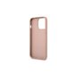 Guess case for iPhone 13 Pro / 13 6,1" GUHCP13LPSATLP pink hard case Saffiano Triangle Logo hind ja info | Telefonide kaitsekaaned ja -ümbrised | hansapost.ee