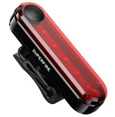 Jalgratta taskulamp Superfire BTL01, USB, 230mAh hind ja info | Taskulambid, pealambid ja prožektorid | hansapost.ee