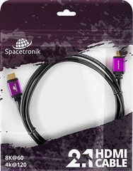Spacetronik HDMI - HDMI 3m hind ja info | Juhtmed ja kaablid | hansapost.ee