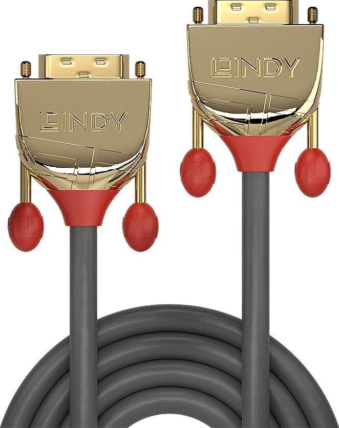 Lindy DVI-D - DVI-D 0.5m цена и информация | Juhtmed ja kaablid | hansapost.ee
