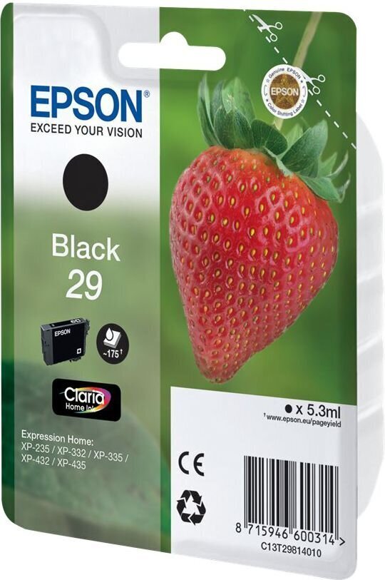 Epson C13T29814010 цена и информация | Tindiprinteri kassetid | hansapost.ee