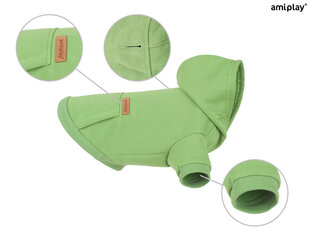 Amiplay джемпер с капюшоном Texas, XL, зеленый цена и информация | Одежда для собак | hansapost.ee