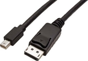 DisplayPort Mini - DisplayPort 2m hind ja info | Juhtmed ja kaablid | hansapost.ee