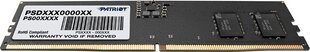 MÄLU DIMM 8GB DDR5-4800/PSD58G480041 PATRIOT price and information | Operating memory | hansapost.ee