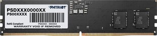 MÄLU DIMM 8GB DDR5-4800/PSD58G480041 PATRIOT price and information | Operating memory | hansapost.ee