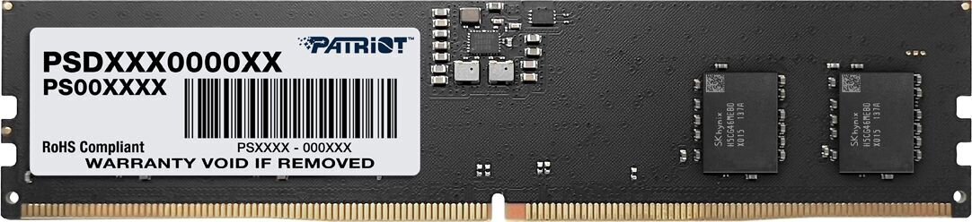 MÄLU DIMM 8GB DDR5-4800/PSD58G480041 PATRIOT hind ja info | Operatiivmälu | hansapost.ee