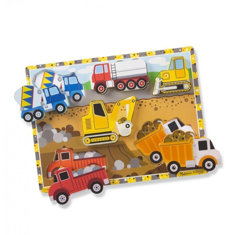 Pusle Ehitusplats Melissa & Doug hind ja info | Beebide mänguasjad | hansapost.ee