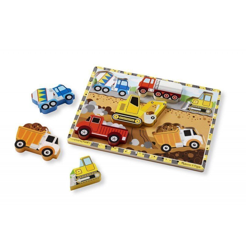 Pusle Ehitusplats Melissa & Doug hind ja info | Beebide mänguasjad | hansapost.ee