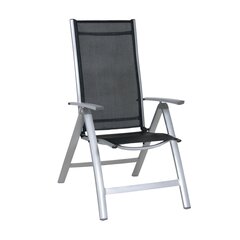 Садовое кресло MIR-T972, черный / серый цена и информация | Садовые стулья, кресла, пуфы | hansapost.ee
