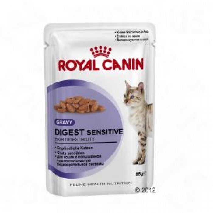 Royal Canin kassitoit Digest Sensitive Pouch, 12x85 g цена и информация | Kassikonservid | hansapost.ee