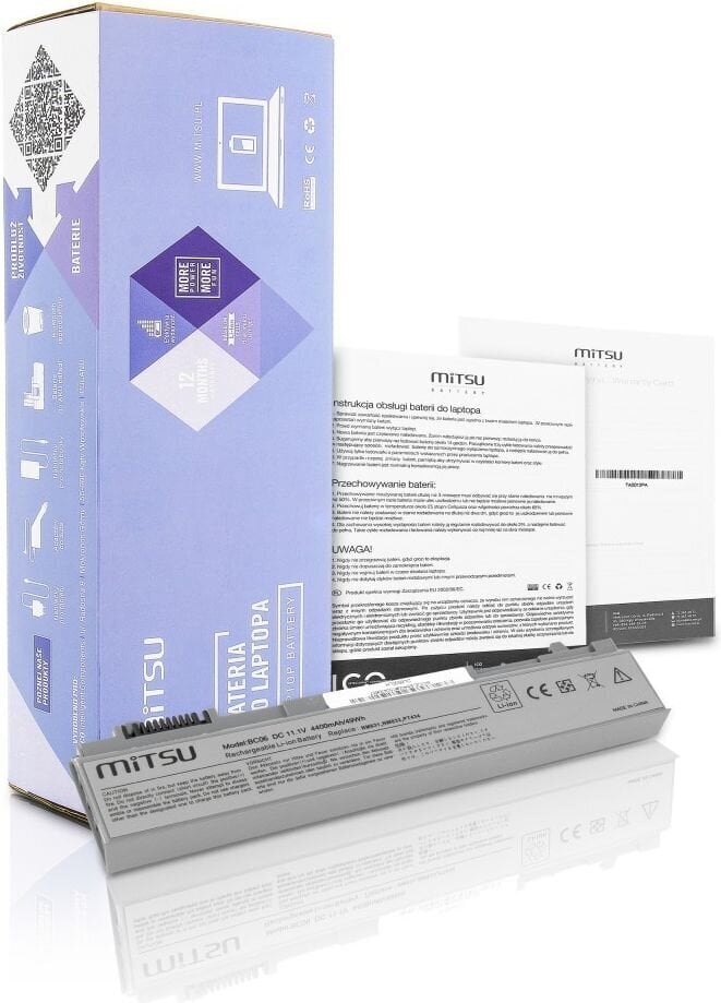 Mitsu BC/DE-E6400 цена и информация | Sülearvuti akud | hansapost.ee