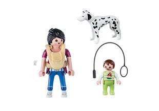 70154 PLAYMOBIL® Special Plus Мама с ребенком и щенком цена и информация | Конструкторы и кубики | hansapost.ee