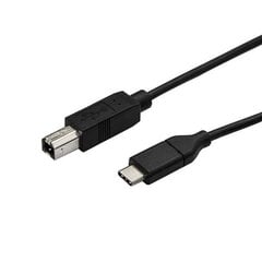 StarTech, USB C/USB B, 0.5 см цена и информация | Кабели и провода | hansapost.ee