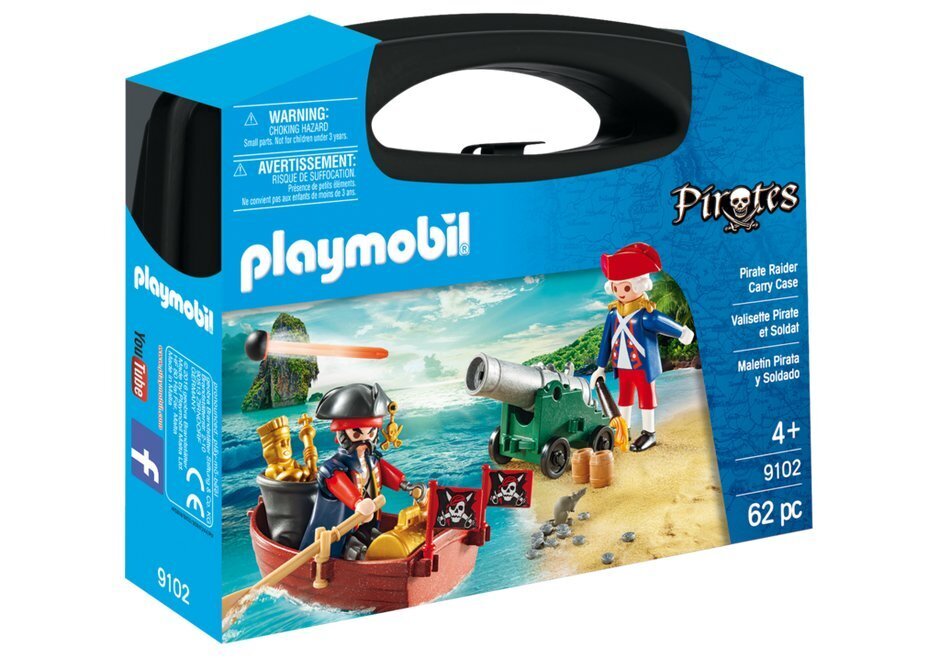 Playmobil Piraadi kohver 9102 цена и информация | Klotsid ja konstruktorid | hansapost.ee