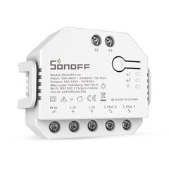 Smart switch WiFi Sonoff Dual R3 Lite hind ja info | Sonoff Elektriseadmed | hansapost.ee