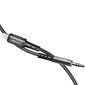 Acefast audio cable MFI Lightning - 3.5mm mini jack (male) 1.2m, AUX gray (C1-06 deep space gray) цена и информация | Mobiiltelefonide kaablid | hansapost.ee