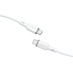 Acefast cable USB Type C - USB Type C 1.2m, 60W (20V / 3A) white (C2-03 white) цена и информация | Acefast Телефоны и аксессуары | hansapost.ee