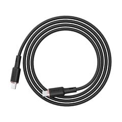 Acefast cable USB Type C - USB Type C 1.2m, 60W (20V / 3A) white (C2-03 white) hind ja info | Mobiiltelefonide kaablid | hansapost.ee