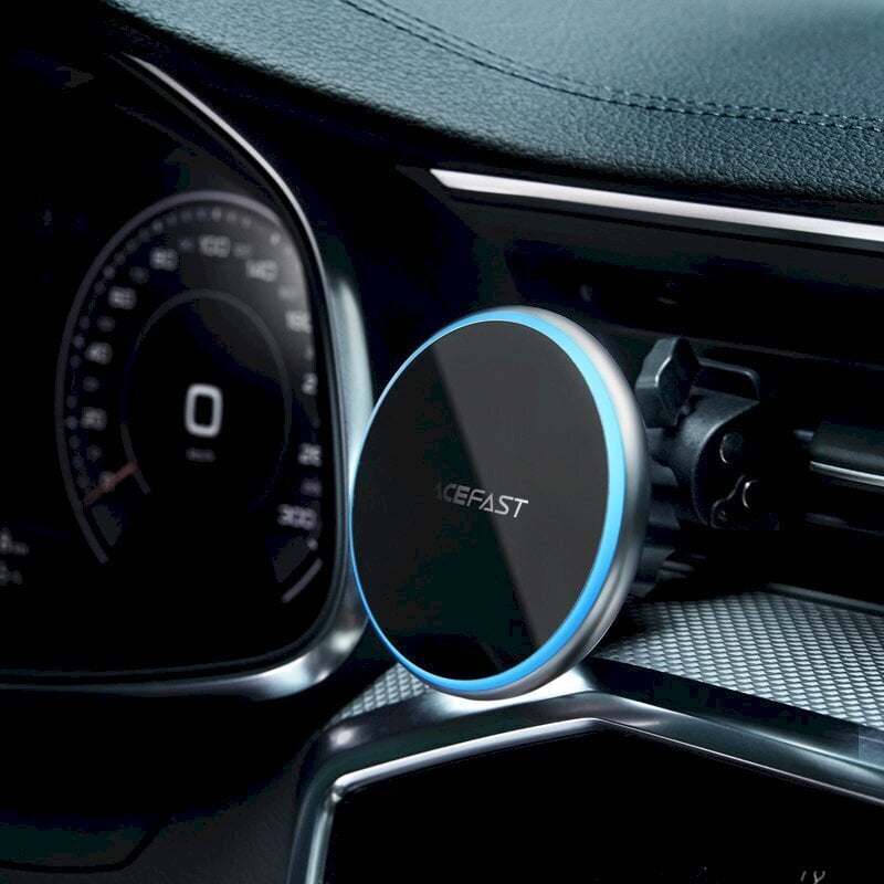 Acefast Qi Wireless Car Charger with MagSafe 15W Magnetic Phone Holder on the Ventilation Grille Black (D3 black) hind ja info | Telefonihoidjad | hansapost.ee