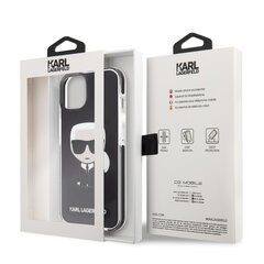 Karl Lagerfeld TPE Full Body Ikonik Case for iPhone 13 mini Black hind ja info | Telefonide kaitsekaaned ja -ümbrised | hansapost.ee