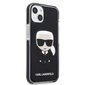 Karl Lagerfeld TPE Full Body Ikonik Case for iPhone 13 mini Black hind ja info | Telefonide kaitsekaaned ja -ümbrised | hansapost.ee