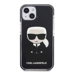 Karl Lagerfeld TPE Full Body Ikonik чехол для iPhone 13 mini черный цена и информация | Чехлы для телефонов | hansapost.ee