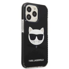 Karl Lagerfeld TPE Choupette Head Case for iPhone 13 Pro Black hind ja info | Telefonide kaitsekaaned ja -ümbrised | hansapost.ee