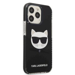 Karl Lagerfeld TPE Choupette Head Case for iPhone 13 Pro Max Black hind ja info | Telefonide kaitsekaaned ja -ümbrised | hansapost.ee